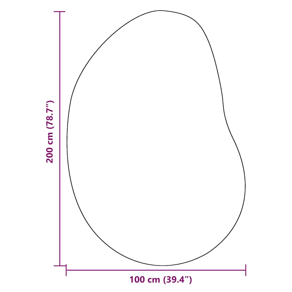 Bereichsteppiche HUARTE Creme 100 x 200 cm Polyester