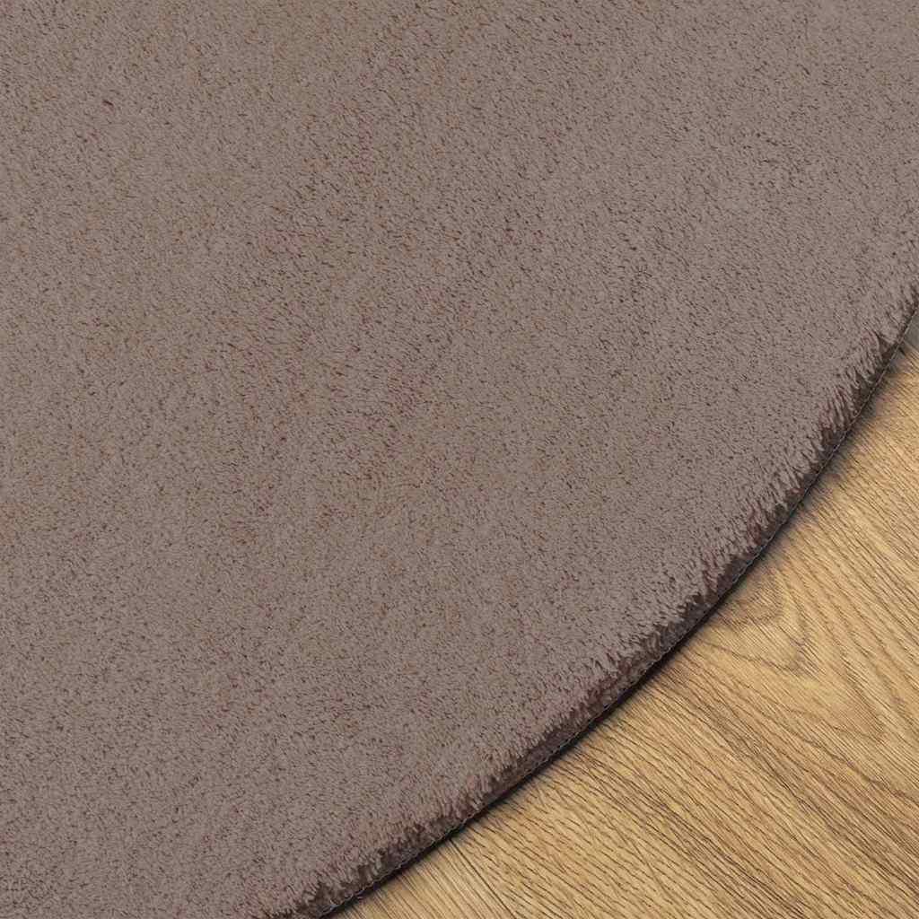 vidaXL Bereichsteppiche HUARTE Sand 140 x 200 cm Polyester