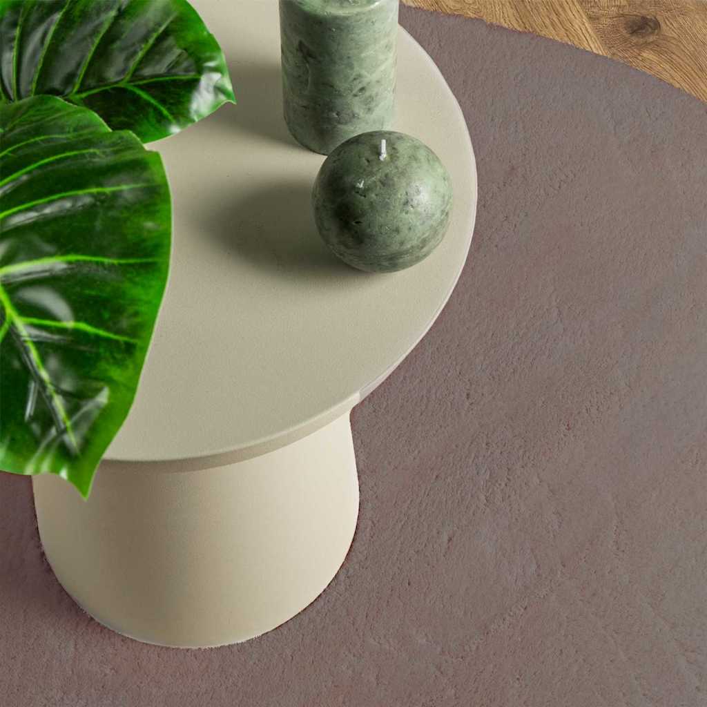 vidaXL Bereichsteppiche HUARTE Sand 140 x 200 cm Polyester