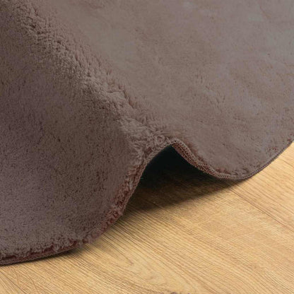 vidaXL Bereichsteppiche HUARTE Sand 140 x 200 cm Polyester