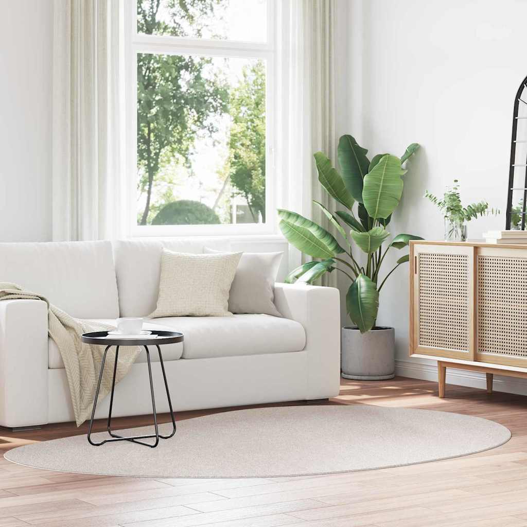 vidaXL Tapis d'appoint HUARTE Sable 160 x 230 cm Polyester