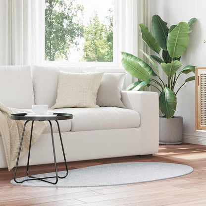 vidaXL Bereichsteppiche HUARTE Grau 80 x 150 cm Polyester
