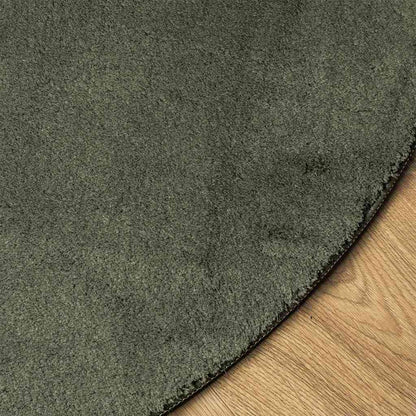 vidaXL Bereichsteppiche HUARTE Waldgrün 80 x 150 cm Polyester