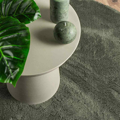 vidaXL Bereichsteppiche HUARTE Waldgrün 80 x 150 cm Polyester