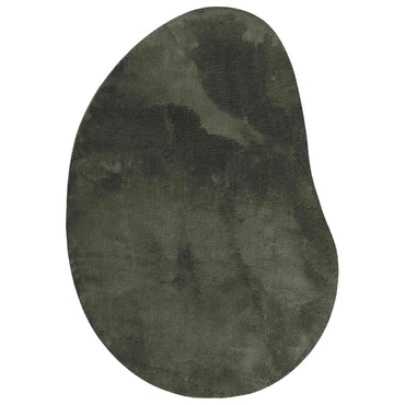 vidaXL Bereichsteppiche HUARTE Waldgrün 80 x 150 cm Polyester