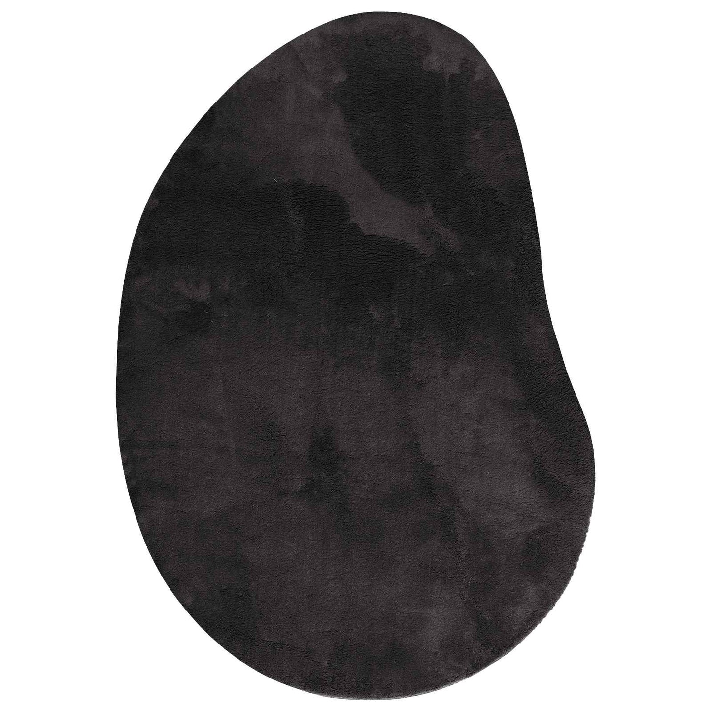 vidaXL Bereichsteppiche HUARTE Schwarz 80 x 150 cm Polyester