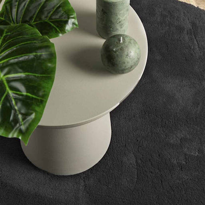 Bereichsteppiche HUARTE Schwarz 100 x 200 cm Polyester