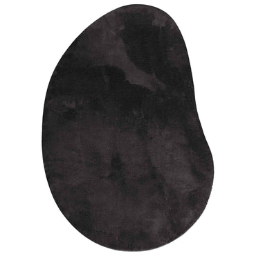 vidaXL Tapis à motifs HUARTE Noir 140 x 200 cm Polyester