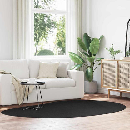 vidaXL Tapis d'appoint HUARTE Noir 160 x 230 cm Polyester