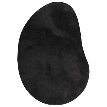 vidaXL Tapis d'appoint HUARTE Noir 160 x 230 cm Polyester
