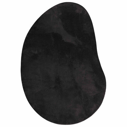 vidaXL Tapis d'appoint HUARTE Noir 160 x 230 cm Polyester