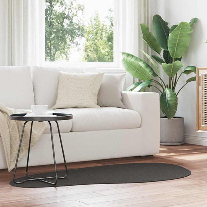 Bereichsteppiche HUARTE Anthrazit 80 x 150 cm Polyester