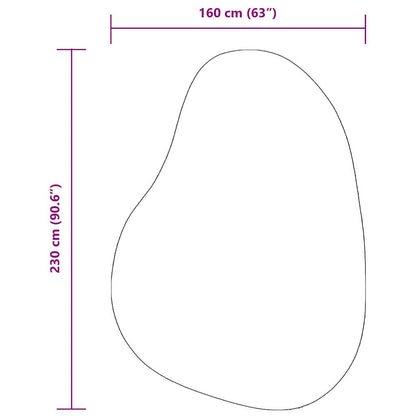 Bereichsteppiche HUARTE Anthrazit 160 x 230 cm Polyester