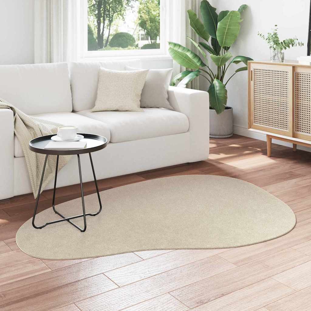 vidaXL Bereichsteppiche HUARTE Beige 120 x 170 cm Polyester