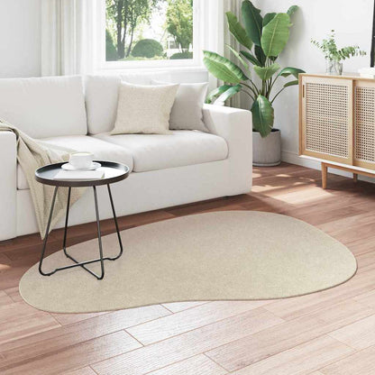 vidaXL Bereichsteppiche HUARTE Beige 120 x 170 cm Polyester