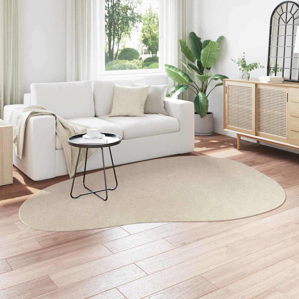 vidaXL Bereichsteppiche HUARTE Beige 160 x 230 cm Polyester