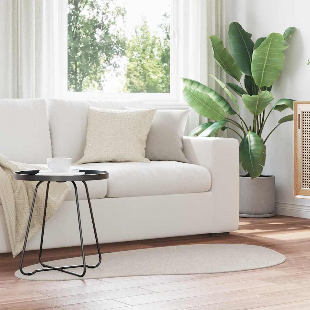 Bereichsteppiche HUARTE Sand 80 x 150 cm Polyester