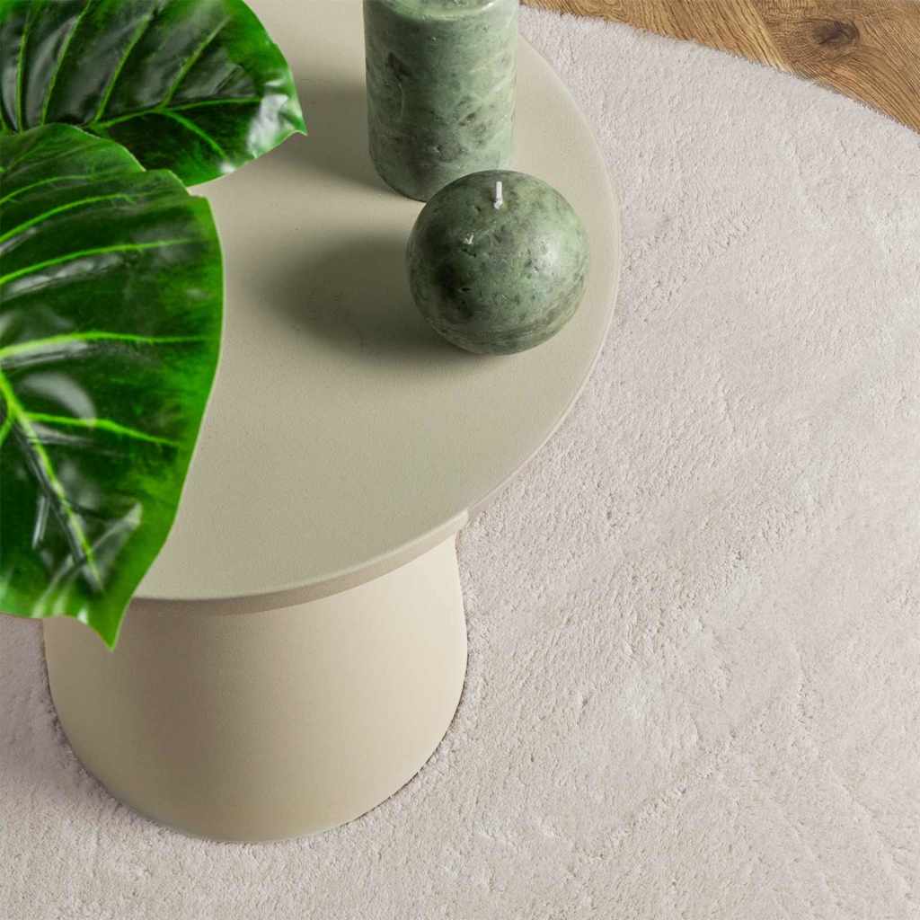 vidaXL Tapis de zone HUARTE Sable 160 x 230 cm Polyester