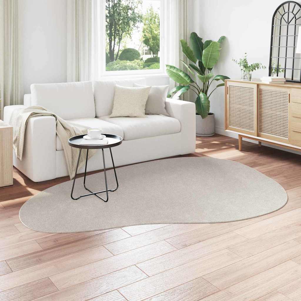 vidaXL Tapis de zone HUARTE Sable 160 x 230 cm Polyester