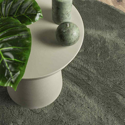 vidaXL Bereichsteppiche HUARTE Waldgrün 140 x 200 cm Polyester