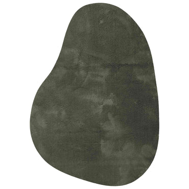vidaXL Bereichsteppiche HUARTE Waldgrün 140 x 200 cm Polyester
