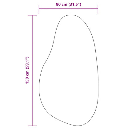 Bereichsteppiche HUARTE Schwarz 80 x 150 cm Polyester