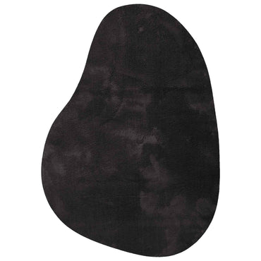 vidaXL Bereichsteppiche HUARTE Schwarz 140 x 200 cm Polyester