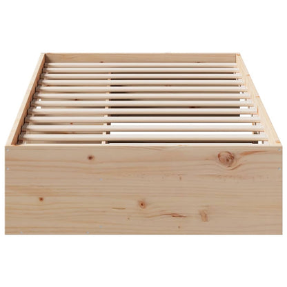 vidaXL Tagesbett ohne Matratze 90x200 cm Massivholz Kiefer