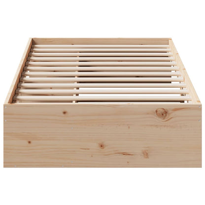 vidaXL Tagesbett ohne Matratze 80x200 cm Massivholz Kiefer