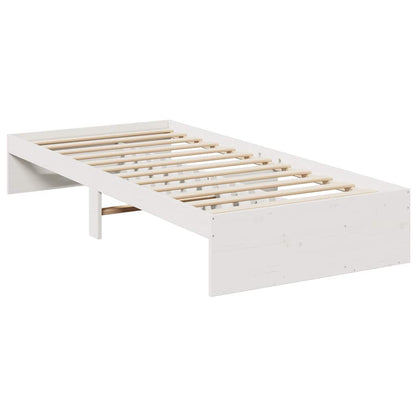 vidaXL Tagesbett ohne Matratze Weiß 80x200 cm Massivholz Kiefer