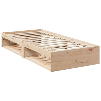 vidaXL Tagesbett ohne Matratze 90x190 cm Massivholz Kiefer