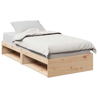 vidaXL Tagesbett ohne Matratze 90x190 cm Massivholz Kiefer