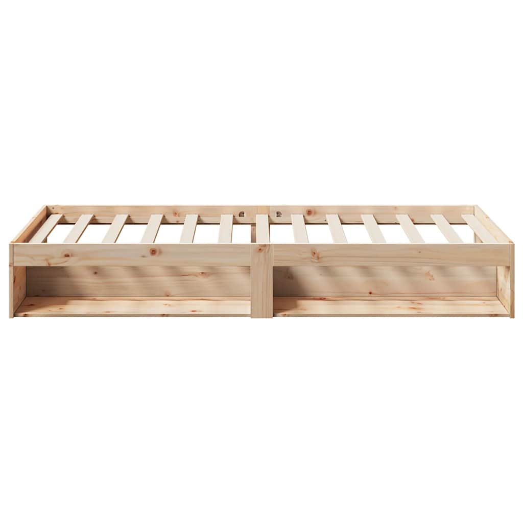 vidaXL Tagesbett ohne Matratze 75x190 cm Massivholz Kiefer