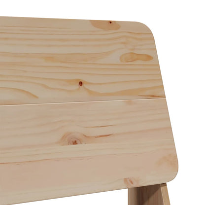 vidaXL Chaises de jardin 2 pcs 60x64x70,5 cm Bois de pin massif