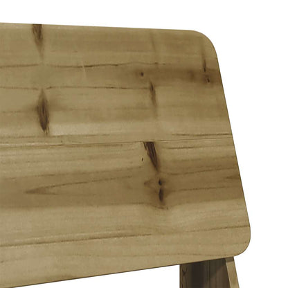 vidaXL Gartenstühle 2 Stk. 60x64x70,5 cm Kiefernholz Imprägniert