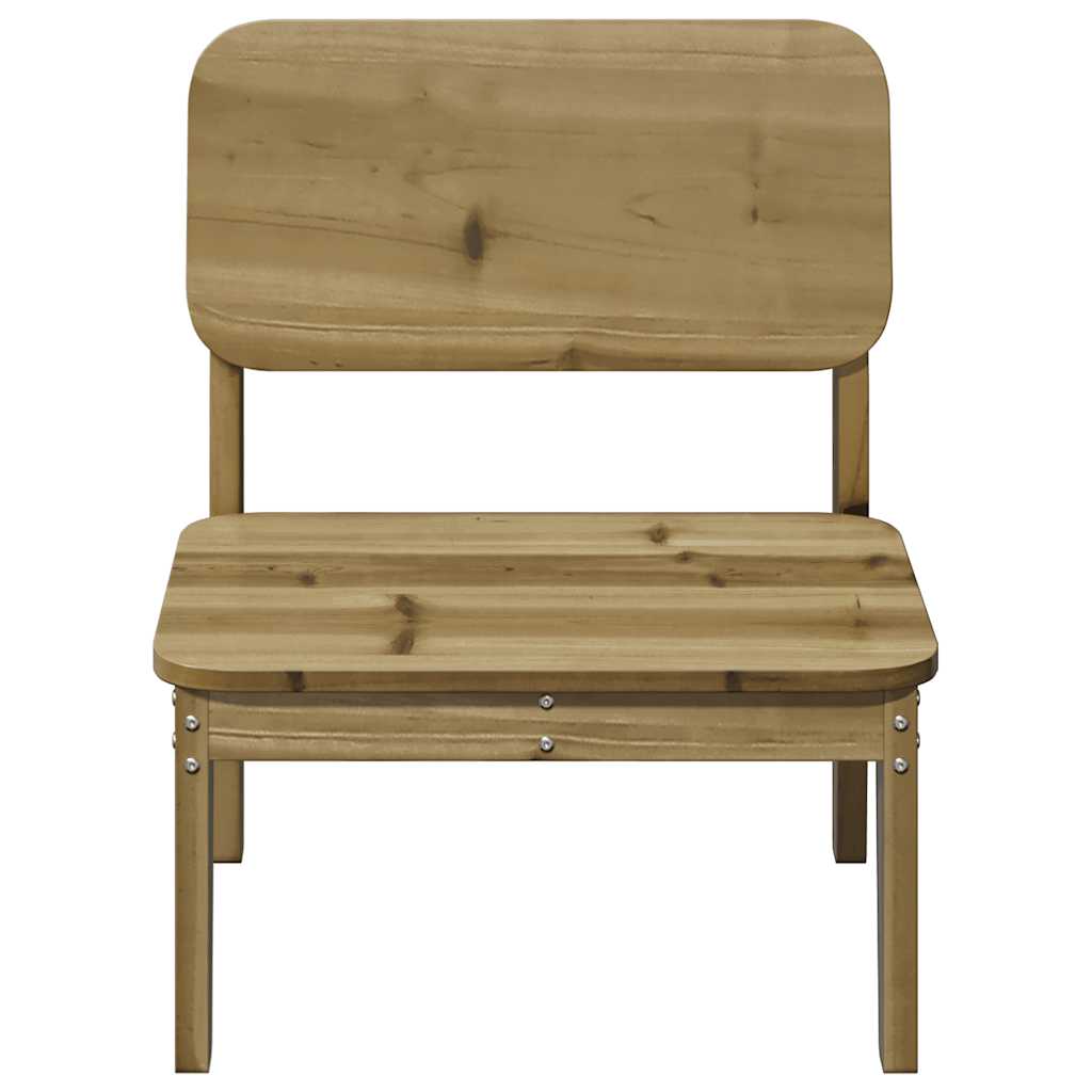 vidaXL Gartenstuhl 60x52,5x72 cm Kiefernholz Imprägniert