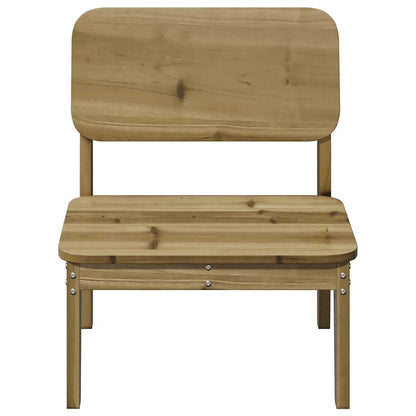 vidaXL Gartenstuhl 60x52,5x72 cm Kiefernholz Imprägniert