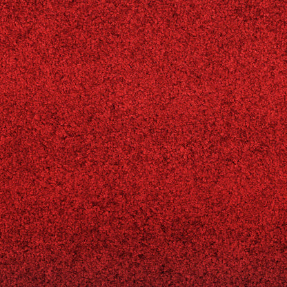Fußmatte Rot und Schwarz 120 x 250 cm 100% Polyamid