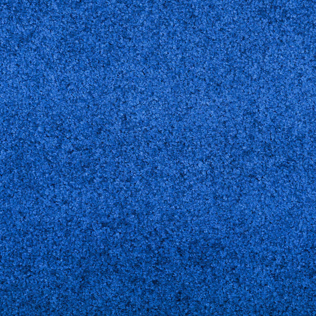 Fußmatte Blau und Schwarz 120 x 350 cm Polyamid und PVC