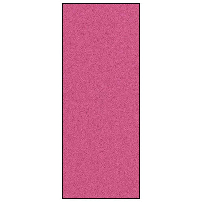 Fußmatte Rosa und Schwarz 120 x 300 cm Polyamid und PVC