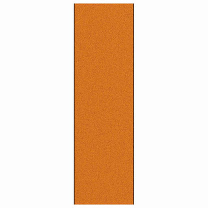 Fußmatte Orange und Schwarz 120 x 400 cm Polyamid und PVC