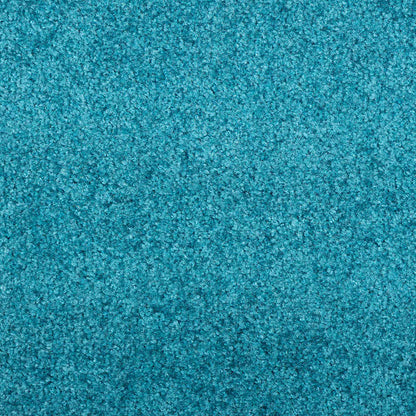 Fußmatte Cyan und Schwarz 120 x 300 cm Polyamid und PVC