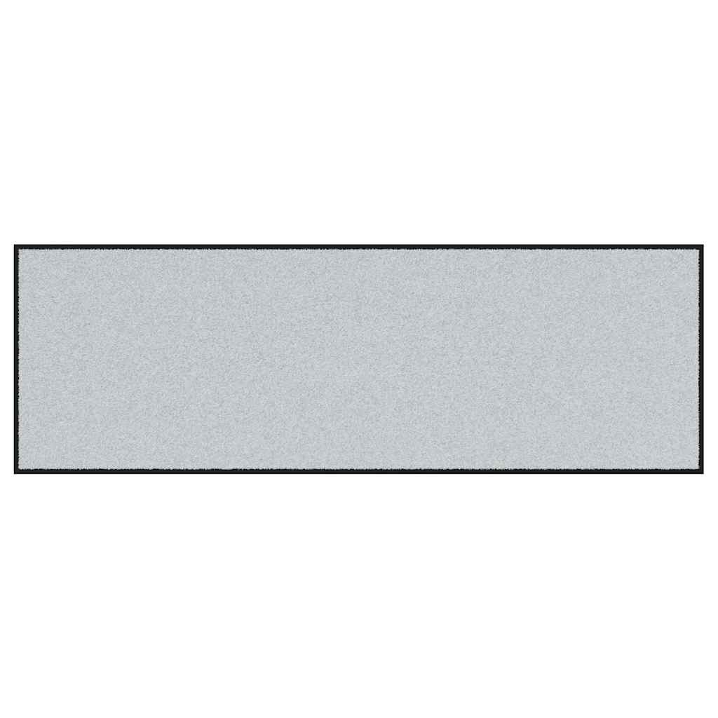 Fußmatte Grau und Schwarz 60 x 180 cm Polypropylen und Vinyl