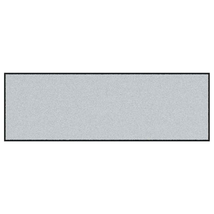 Fußmatte Grau und Schwarz 60 x 180 cm Polypropylen und Vinyl