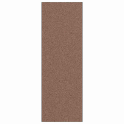 Fußmatte Braun und Schwarz 120 x 350 cm Polypropylen und Vinyl