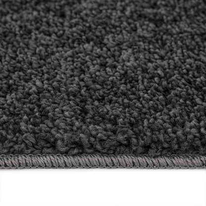vidaXL Anti-Rutsch Shaggy Teppich Dunkelgrau 200 x 200 cm PP