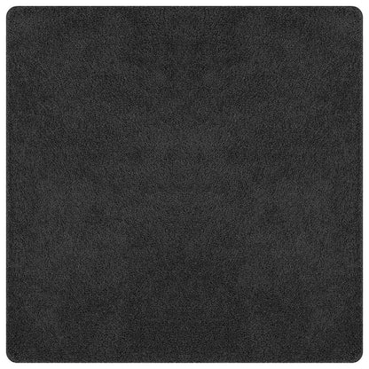 vidaXL Anti-Rutsch Shaggy Teppich Dunkelgrau 200 x 200 cm PP
