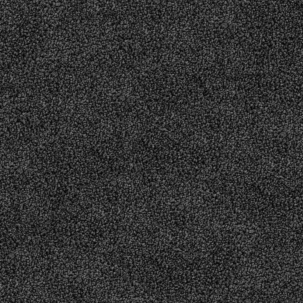 Anti-Rutsch Shaggy Teppich Dunkelgrau 120 x 120 cm PP