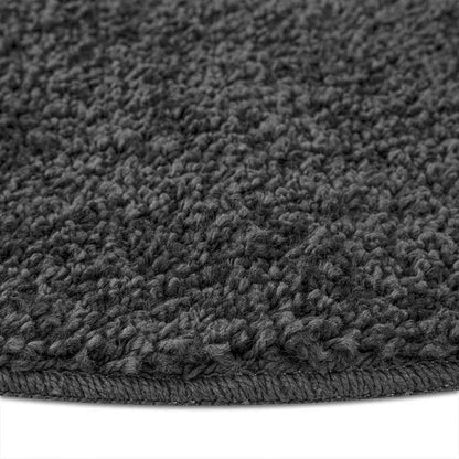 vidaXL Anti-Rutsch Shaggy Teppich Dunkelgrau 160 x 160 cm PP