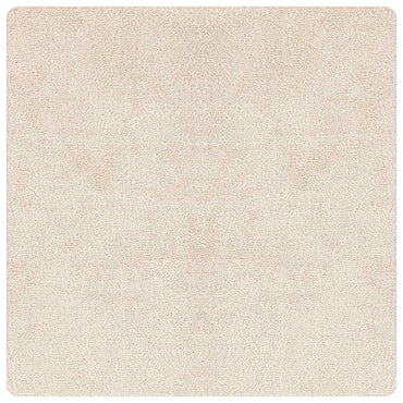 vidaXL Tapis Shaggy antidérapant Crème 120 x 120 cm PP